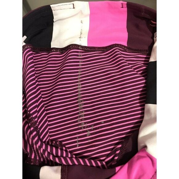 Lululemon Run For Your Life Crop Pant Hyper Stripe - Picture 12 of 12